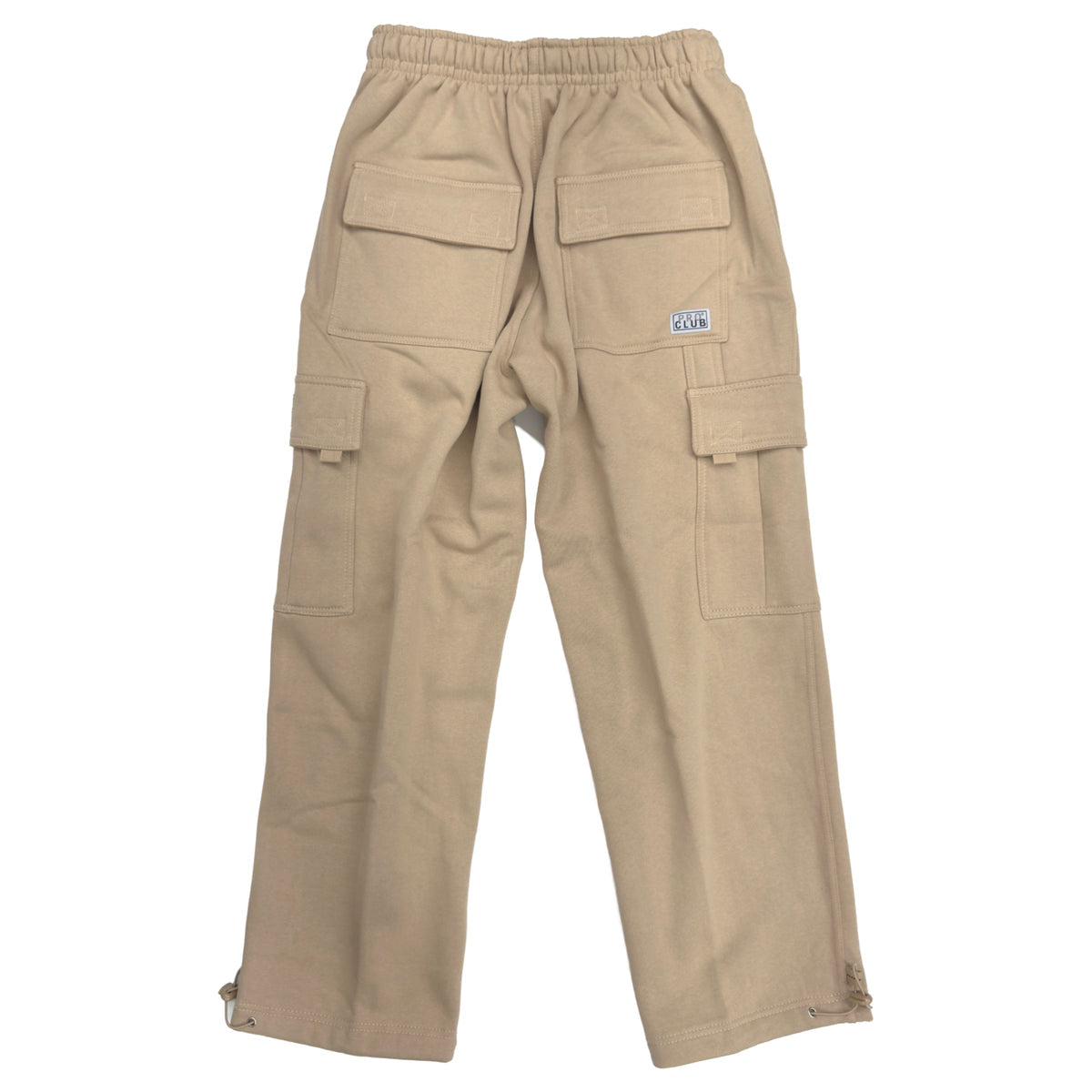 Pro Club Heavyweight Khaki Cargo Sweatpants