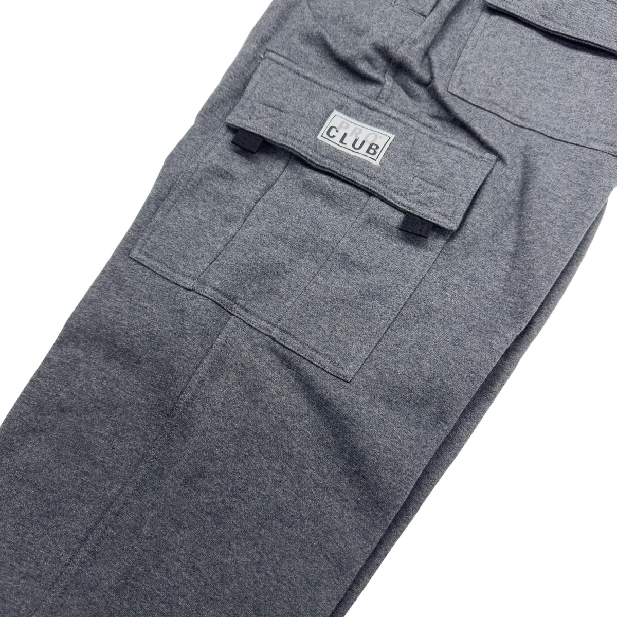Pro Club Heavyweight Charcoal Cargo Sweatpants