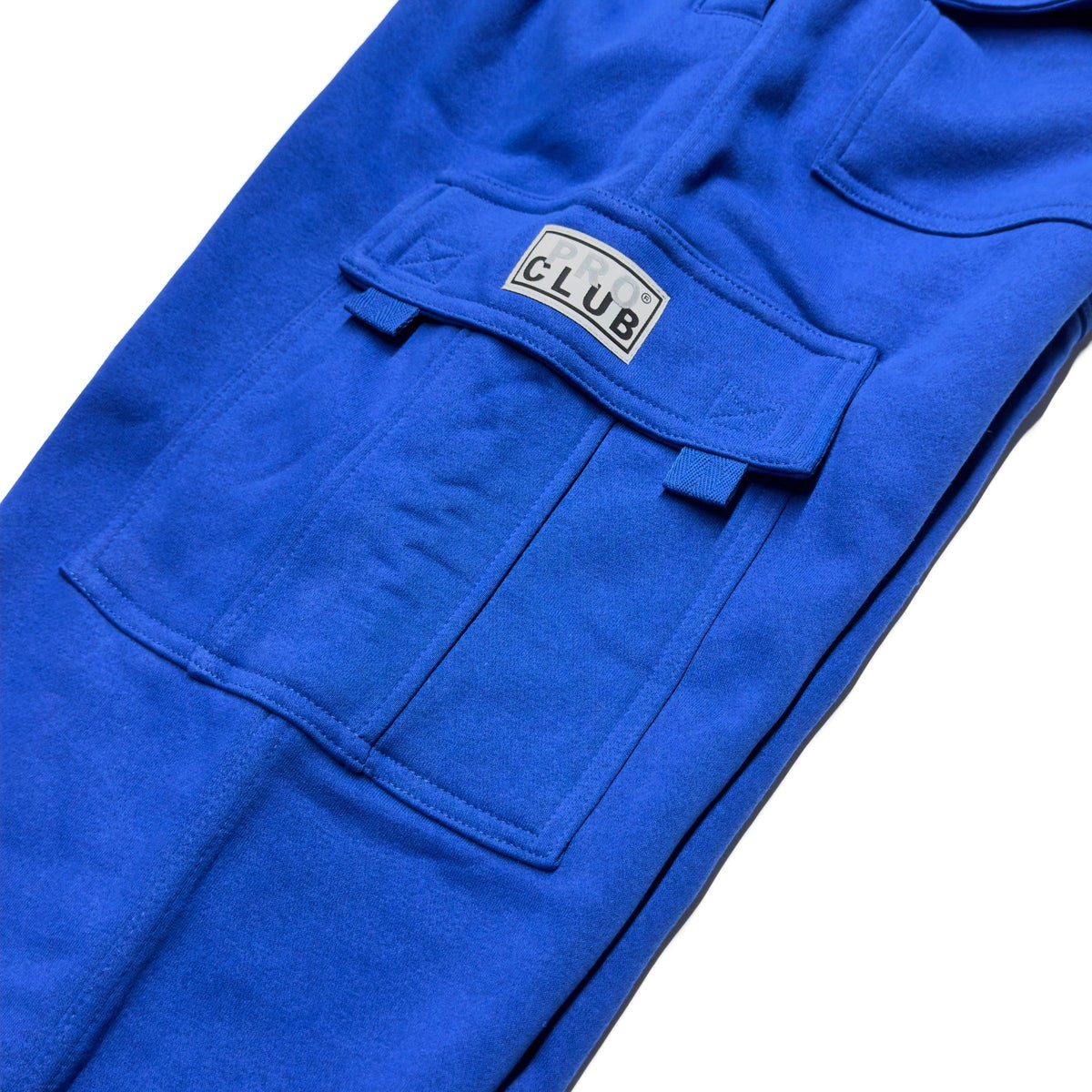 Pro Club Heavyweight Blue Cargo Sweatpants