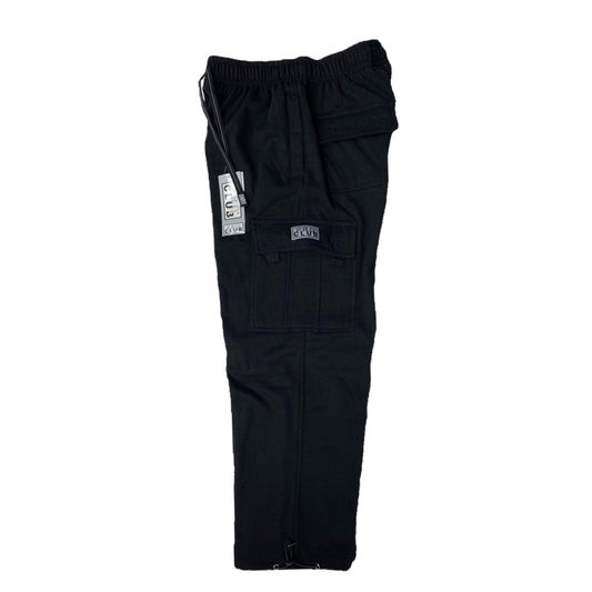 Pro Club Heavyweight Black Cargo Sweatpants