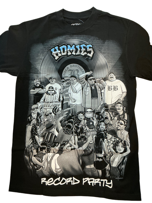 Record Party Homies T-Shirt